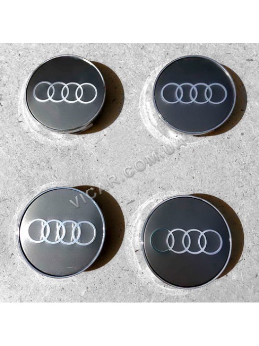 Заглушки в диски с логотипом Audi 